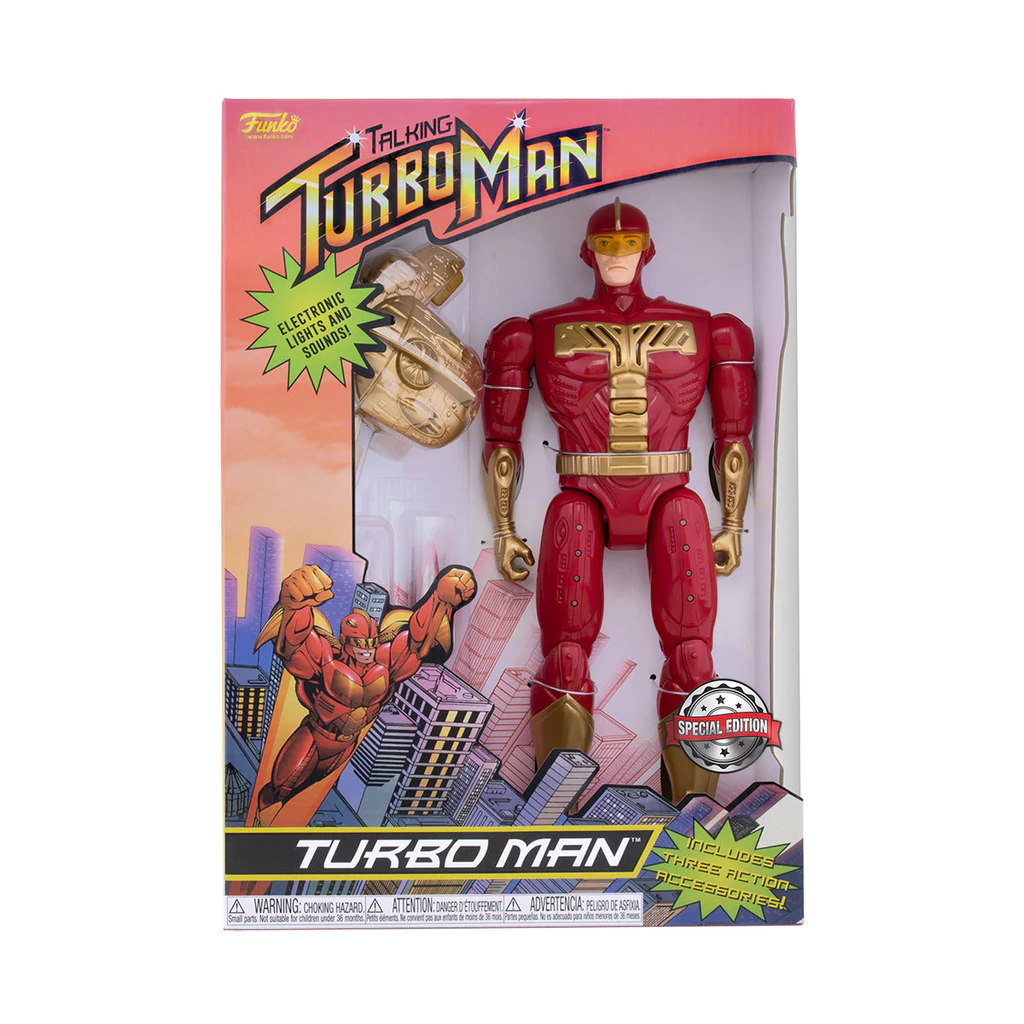 Turbo Man Figura de Acción Un Padre En Apuros (Jingle All The Way) Funko